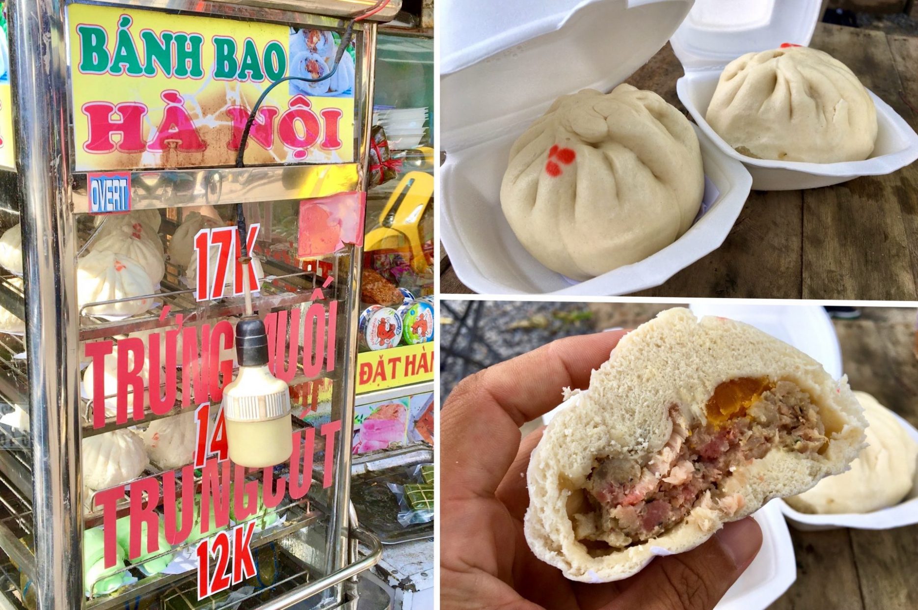 Bánh Bao - Vietnamese Steamed Pork Bun