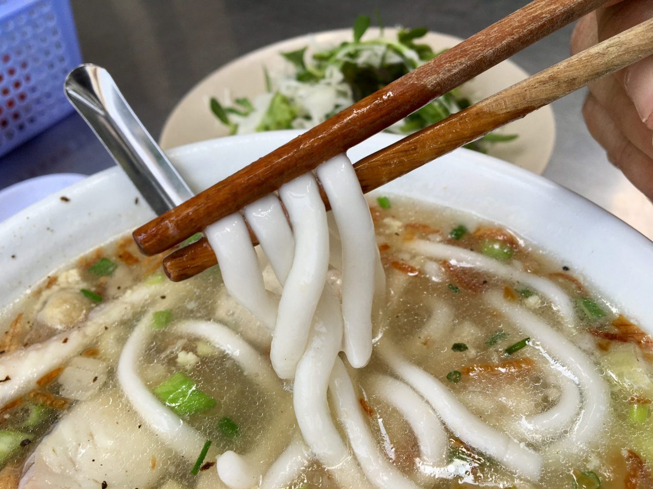 Bánh Canh Cá Lóc - Thick Rice Noodles with Snakehead Fish