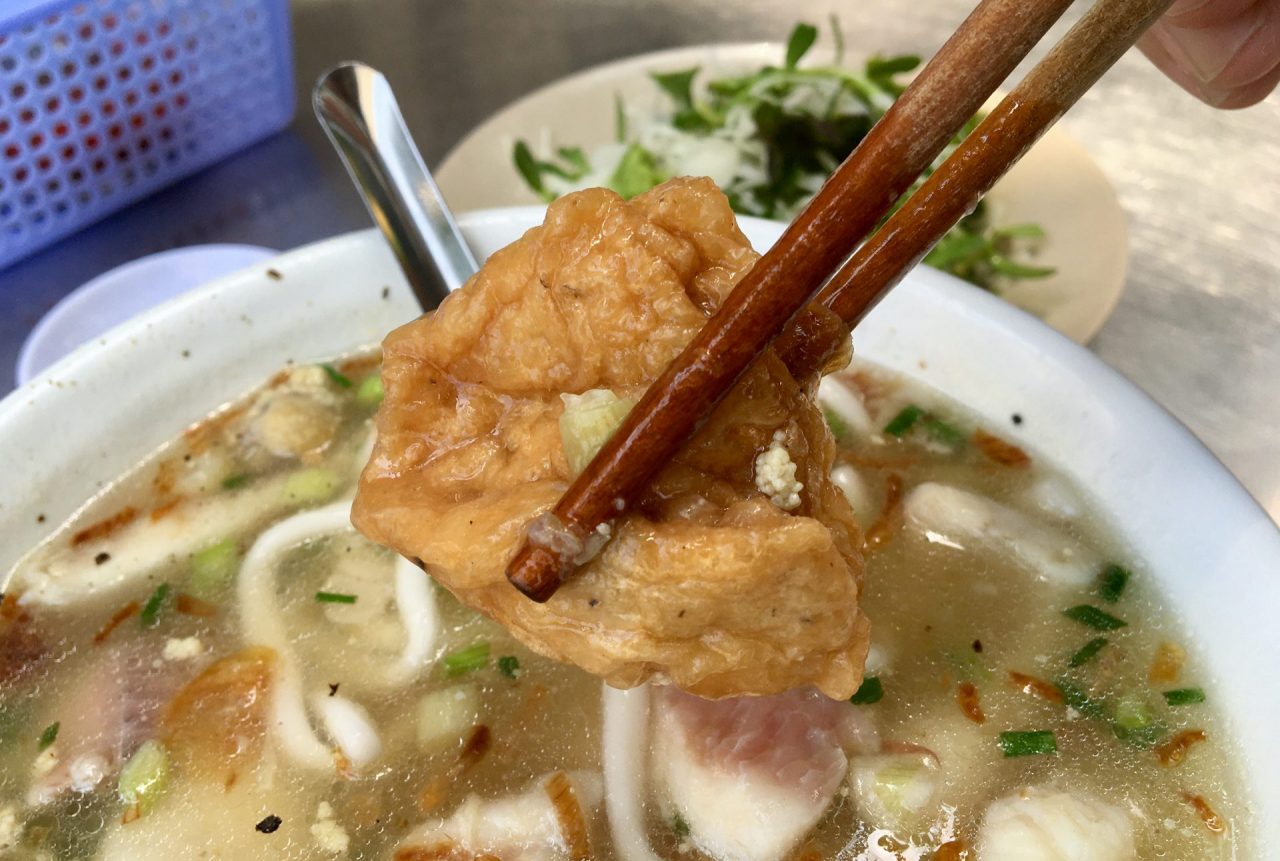 Bánh Canh Cá Lóc - Thick Rice Noodles with Snakehead Fish