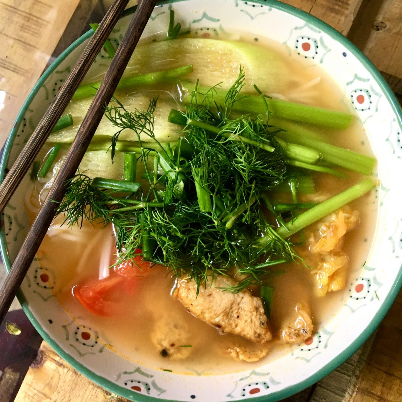 Bún Cá Hải Phòng - Fried Fish Noodle Soup from Hai Phong