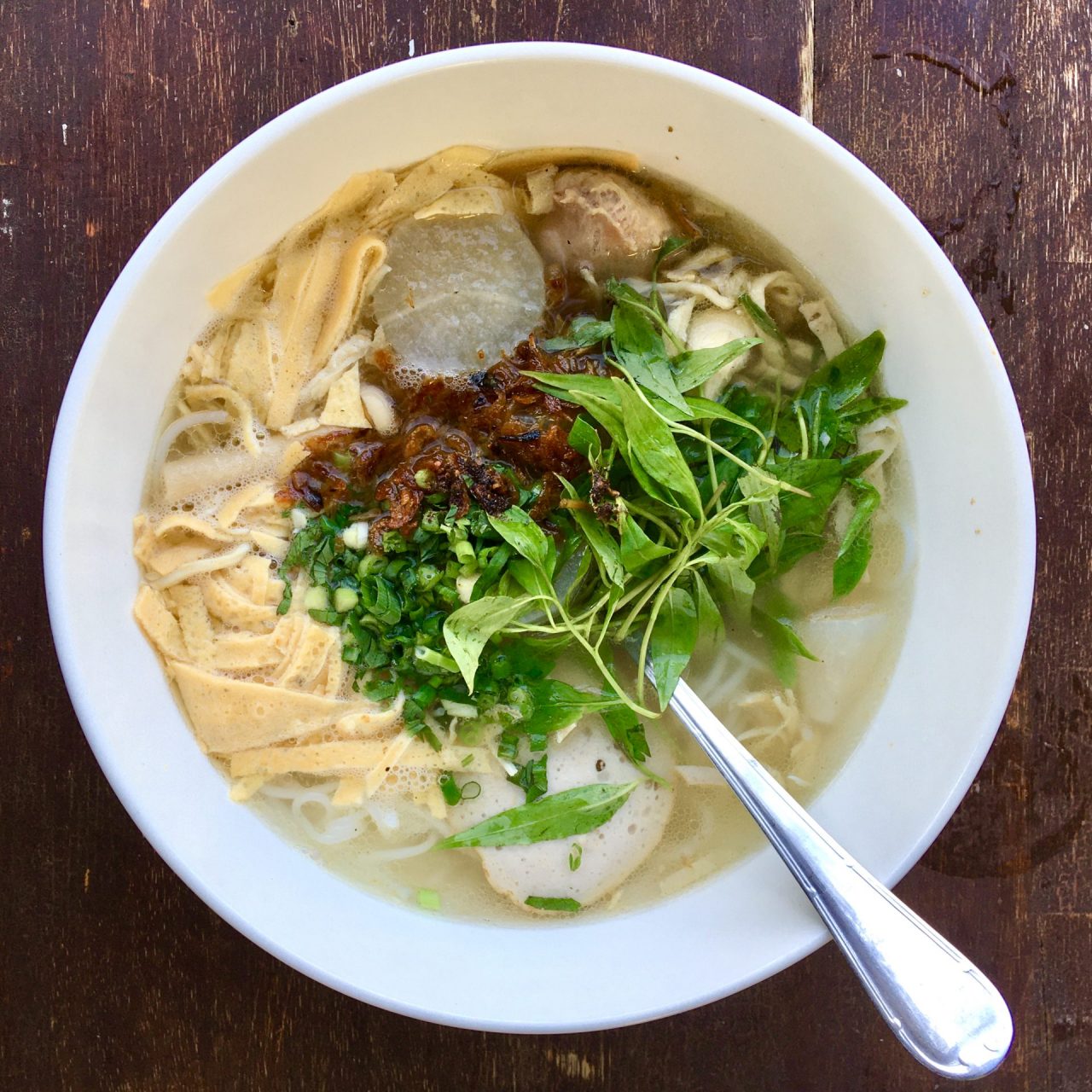 Bún Thang - Vietnamese Noodle Soup with Chicken, Pork, & Egg