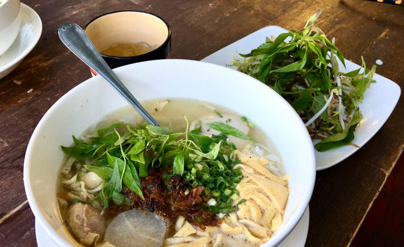 Bún Thang - Vietnamese Noodle Soup with Chicken, Pork, & Egg