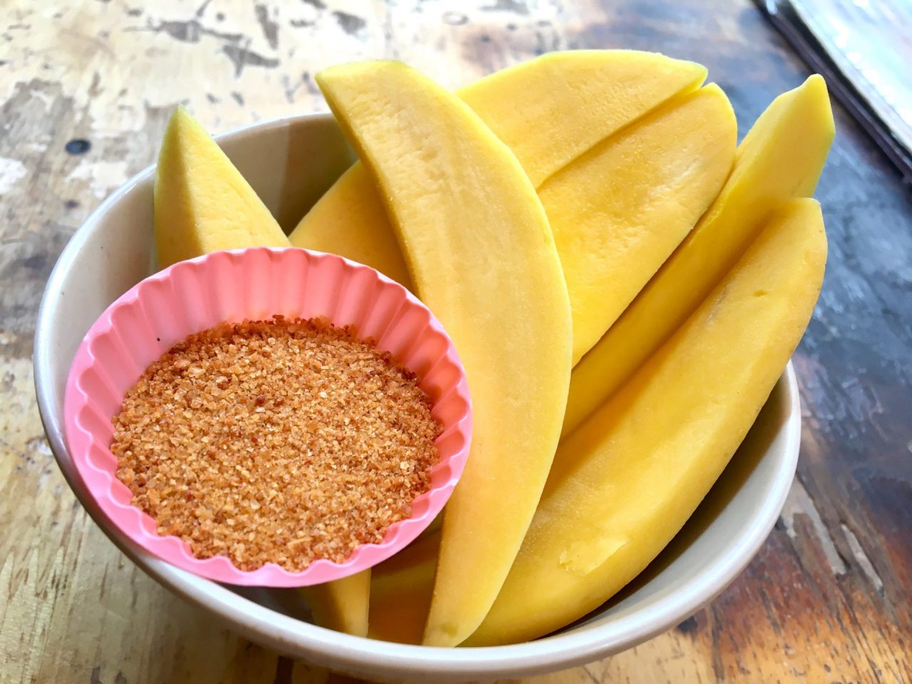Xoài Cát Hòa Lộc - Sweet and Sour Mango with Shrimp Salt