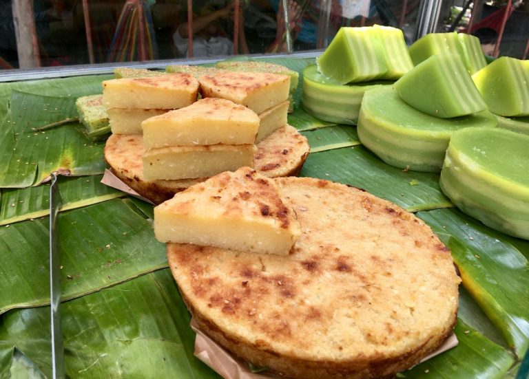 Vietnamese cassava cake - Bánh khoai mì