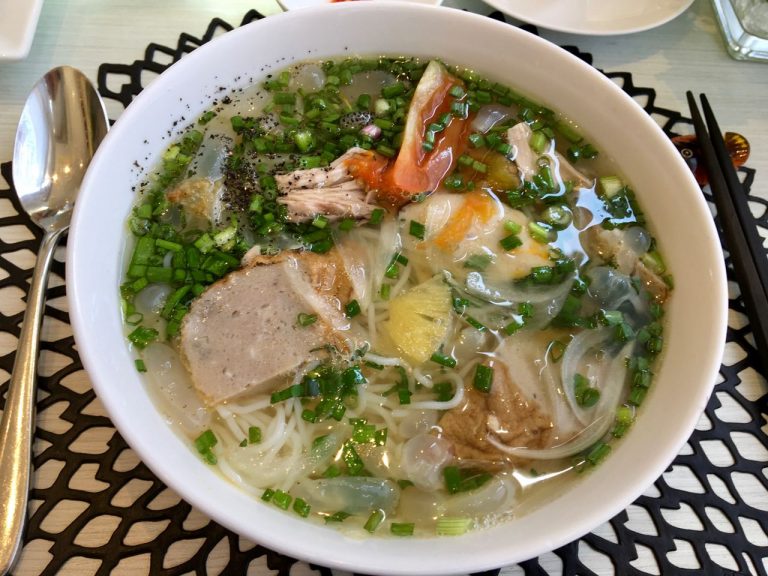 Fish cake noodle soup from Nha Trang - Bún Chả Cá Nha Trang