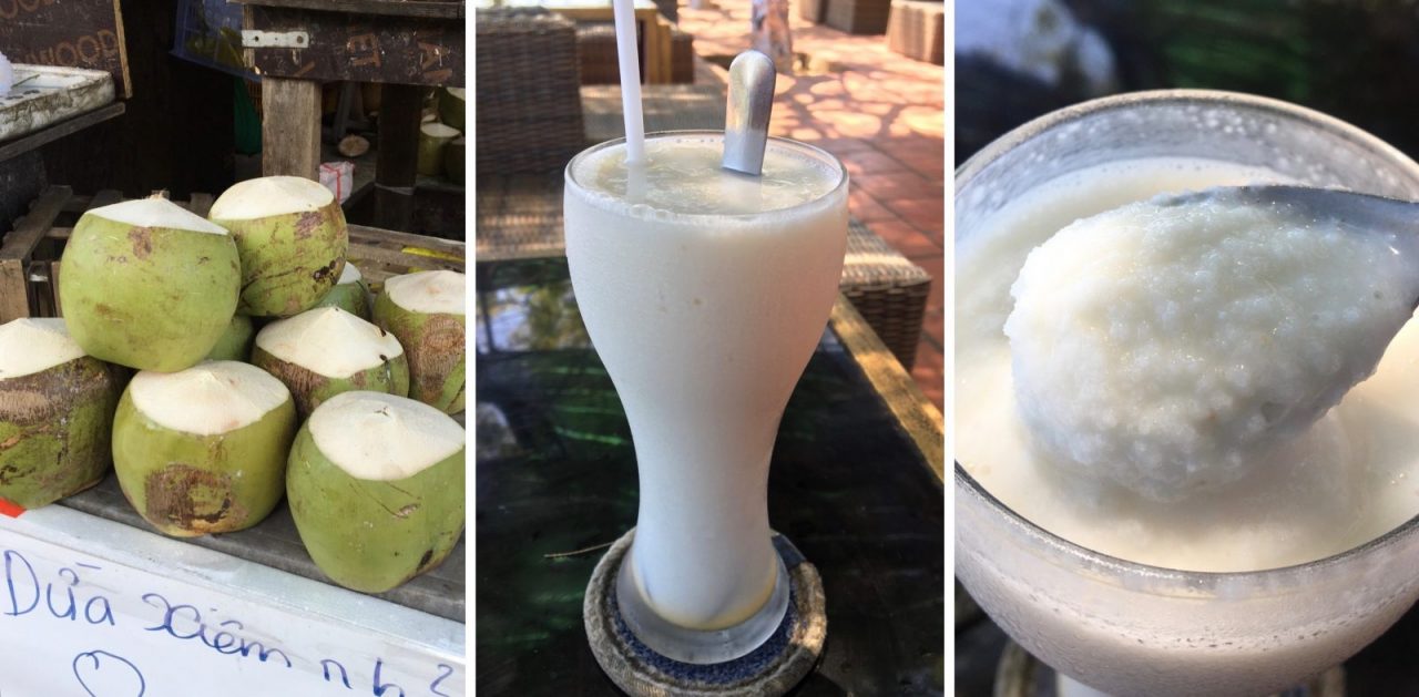 Coconut Smoothie Vietnam - Sinh To