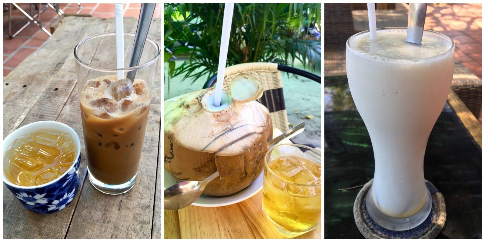 Vietnamese Non-Alcoholic Drinks - Coffee, Coconut Sugar Cane